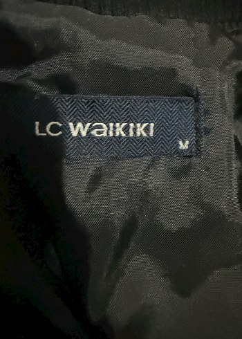 Triko polyester karışımı mont - Görsel 4