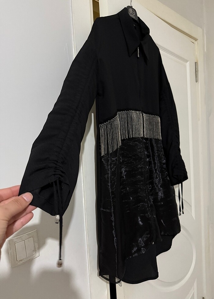 Yarı şeffaf tunik - Görsel 4