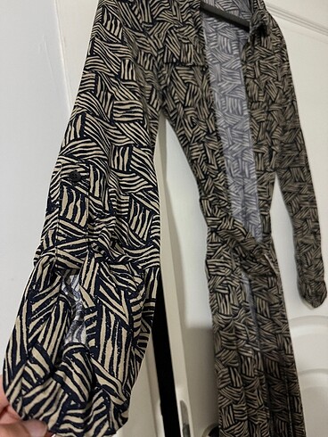 Kemerli Uzun elbise - Görsel 6