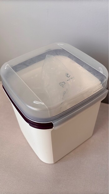 Tupperware özel kare 4 lt