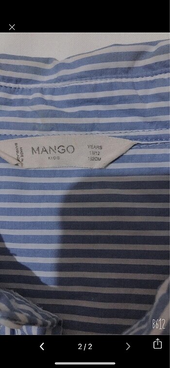 Mango Kids Mango 11-12 yaş gömlek