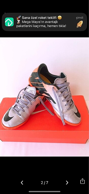 Nike 31 numara orjinal nike halı saha ayakkabısı