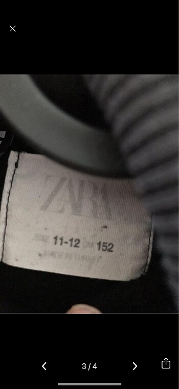 11-12 Yaş Beden Zara 11-12 yaş sweat