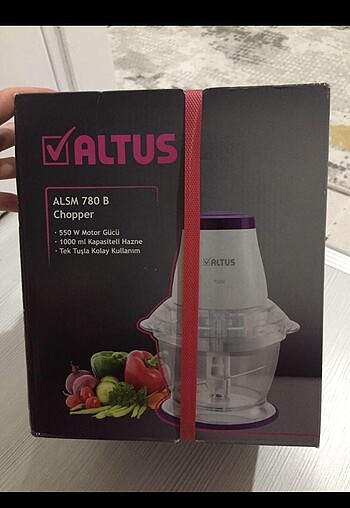 Altus çift bıçaklı doğrayıcı