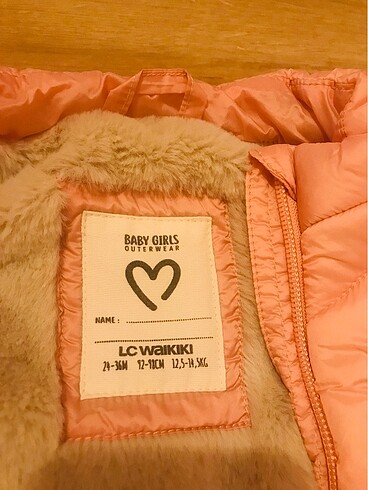 24-36 Ay Beden çeşitli Renk Zara Lc Waikiki lcw h&m şişme yelek