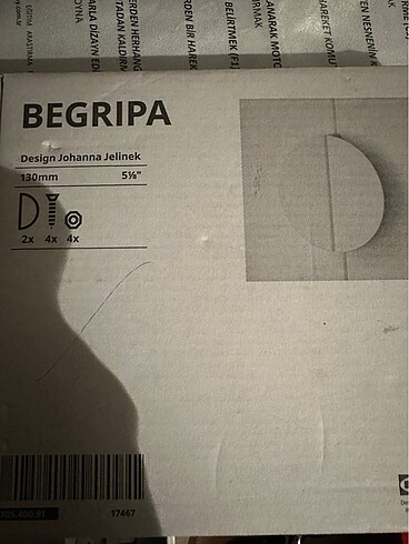 Ikea begripa dolap kolu