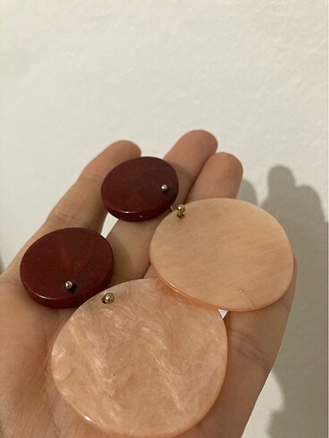  Beden çeşitli Renk Mango sallantılı küpe