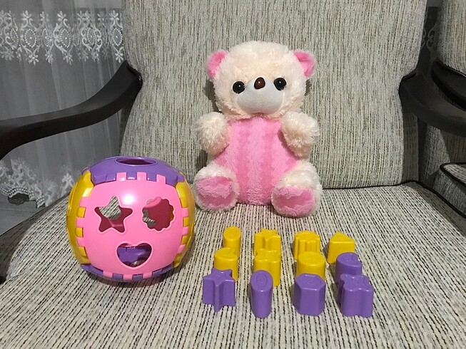 Diğer Pelüş Ayıcık ve Puzzle Bultak Oyunu