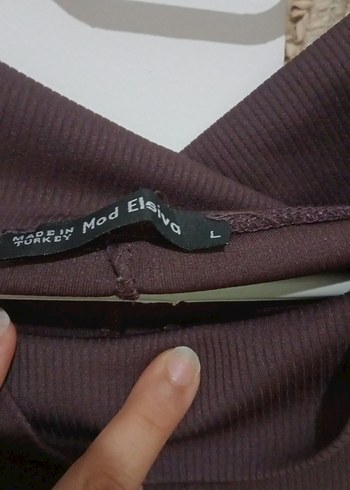 Kahverengi Midi Kadın Tayt - Görsel 2