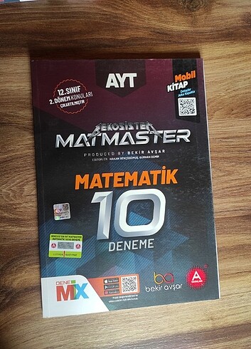 Ayt matematik deneme 