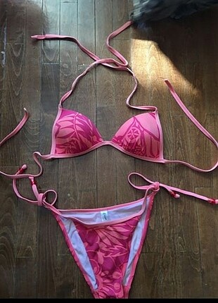 etam bikini takimi nar çiçeği rengi