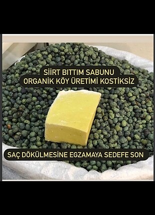 DOĞAL YOLLARLA ÜRETİLEN SİİRT BİTTİM SABUNU