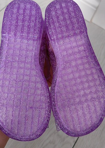 Parlak Mor Kız Çocuk babet ayakkabı - Görsel 2