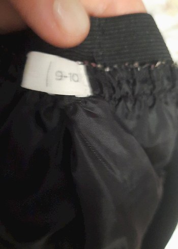 Koton Çiçek Desenli kadife çocuk Etek - Görsel 5