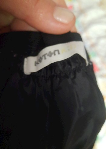 Koton Çiçek Desenli kadife çocuk Etek - Görsel 6