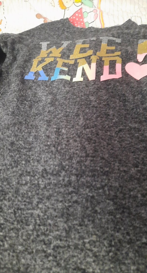 Koton Kız Çocuk Karpuz uzun Kollu Triko elbise - Görsel 3