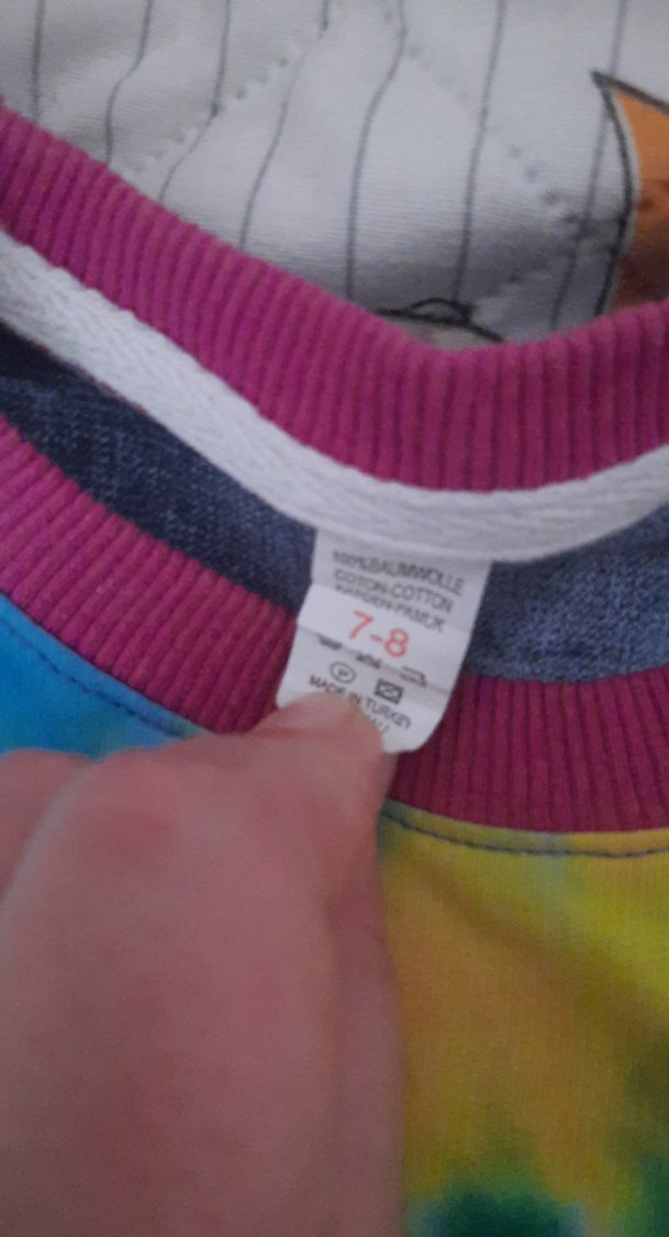 Renkli Baskılı Mickey Sweatshirt - Görsel 5