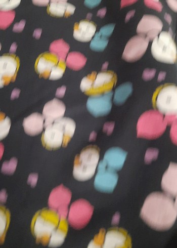 Renkli Desenli Kız Çocuk Tayt - Görsel 2