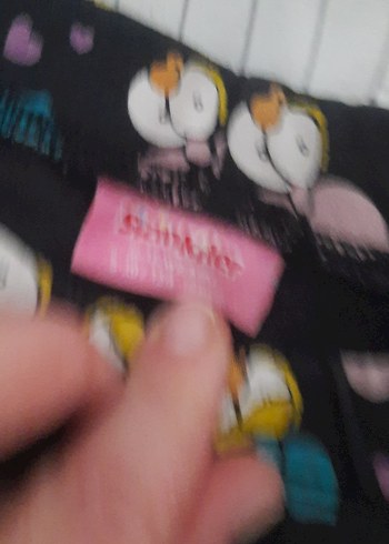 Renkli Desenli Kız Çocuk Tayt - Görsel 4