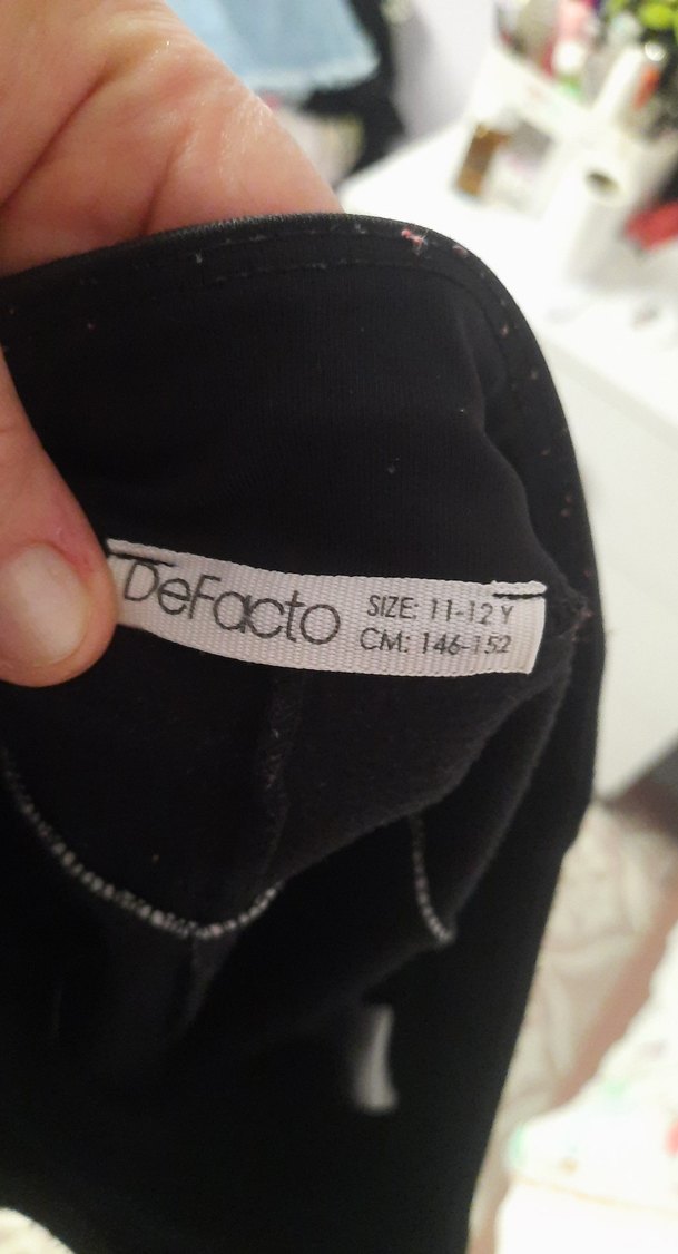 Siyah Spor çocuk Tayt - Görsel 4