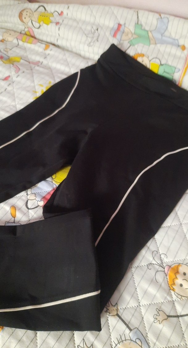 Siyah Spor çocuk Tayt - Görsel 2