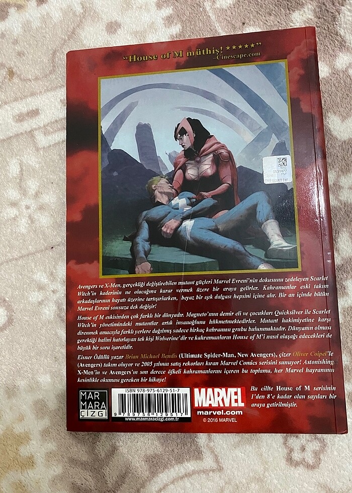 house of m marvel çizgi roman - Görsel 2