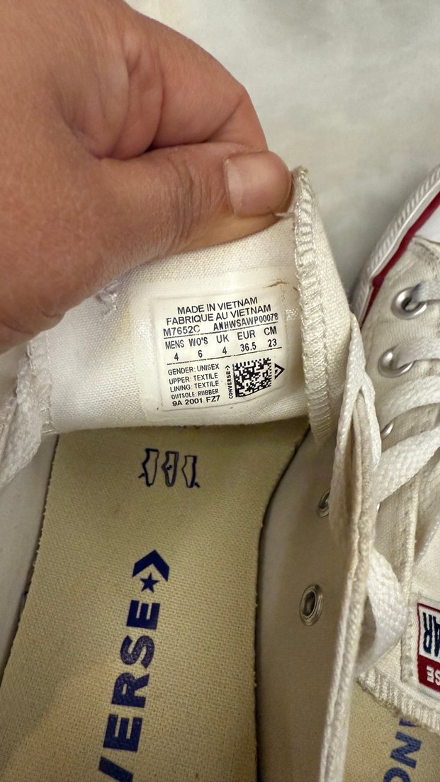 Converse Beyaz Kadın Günlük Ayakkabı - Görsel 3