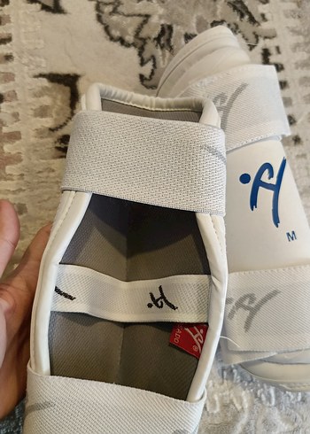 Beyaz Street Wear Motosiklet Diz Koruyucu - Görsel 3