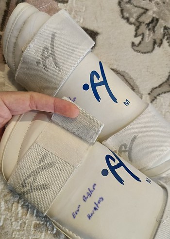 Beyaz Street Wear Motosiklet Diz Koruyucu - Görsel 2