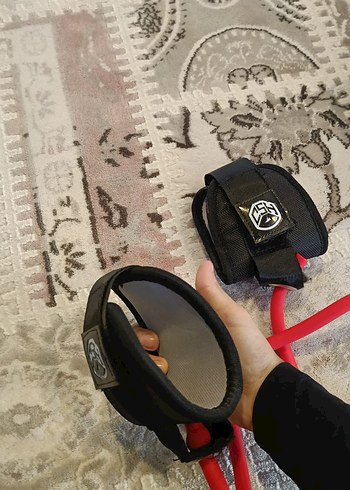 Kırmızı Yılan Desenli Pilates Bandı - Görsel 7