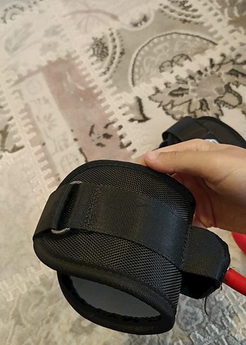 Kırmızı Yılan Desenli Pilates Bandı - Görsel 6