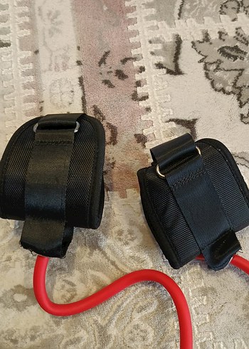 Kırmızı Yılan Desenli Pilates Bandı - Görsel 3