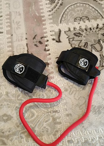 Kırmızı Yılan Desenli Pilates Bandı - Görsel 2