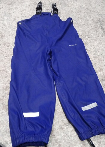 Erkek Çocuk Mavi Kayak Tulumu Velcro - Görsel 2