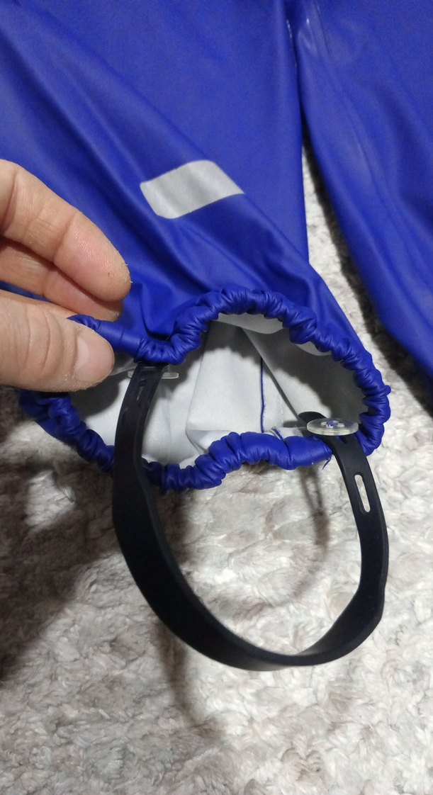 Erkek Çocuk Mavi Kayak Tulumu Velcro - Görsel 3