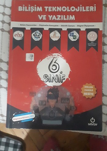6. Sınıf Bilişim Teknolojileri ve Yazılım Kitabı