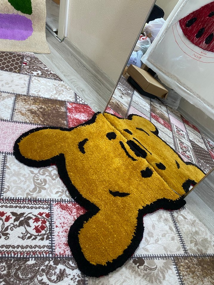 El Yapımı Winnie the Pooh Tufting Halı - Görsel 3