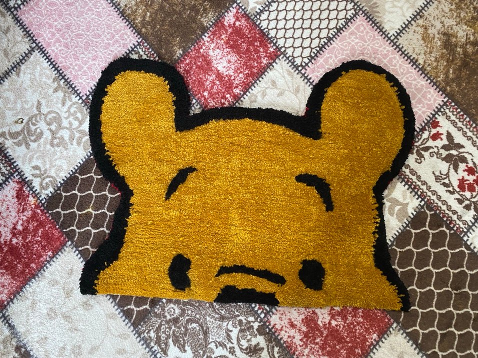 El Yapımı Winnie the Pooh Tufting Halı - Görsel 2