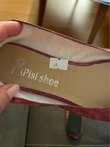 diğer Beden Pisi shoe 34 numara babet