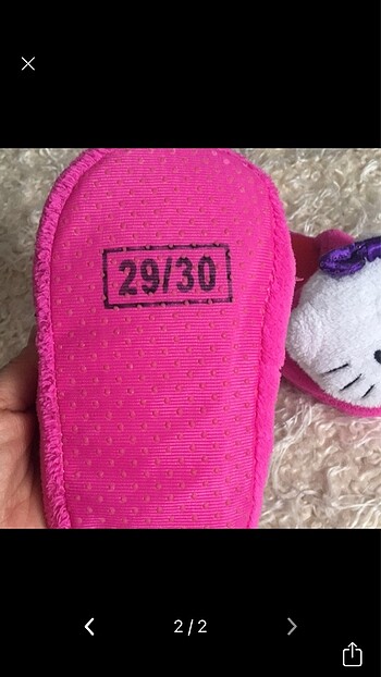 Hello Kitty Ev terliği