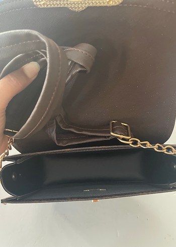 Beden kahverengi Renk Klasik Şıklık Kahverengi Kadın Çanta
