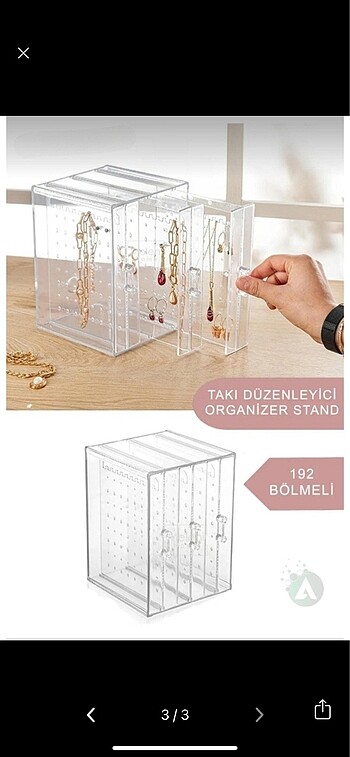 Diğer Akrilik takı organizeri