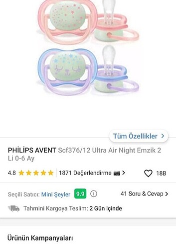 Philips Avent emzik 