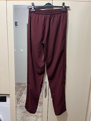 H&M Saten Şık Pantolon - Görsel 4