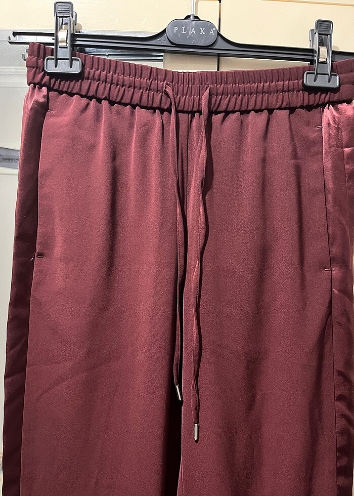 H&M Saten Şık Pantolon - Görsel 2
