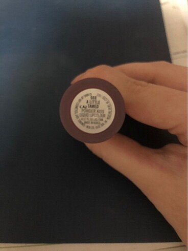 MAC mac powder kiss likit ruj a little tamed