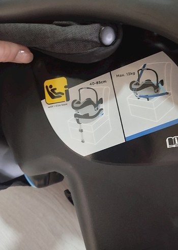 Joie Gri Bebek Oto Koltuğu - Görsel 7