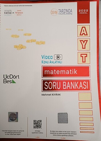  Yanıt Ayt fizik ve 345 ayt matematik soru bankası 