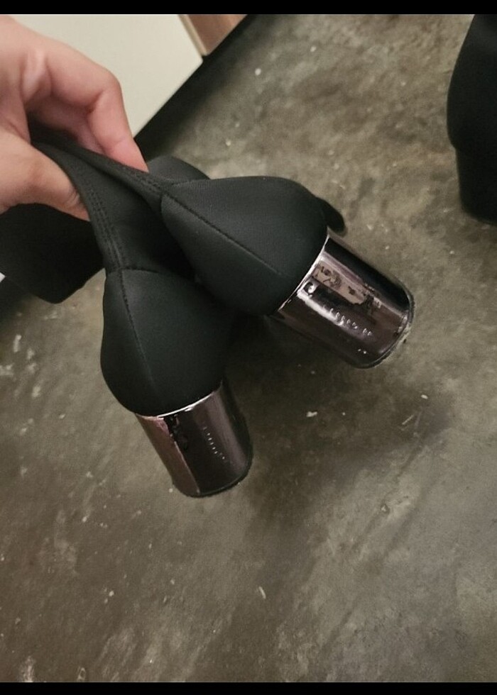 Topuklu streç çizme - Görsel 4