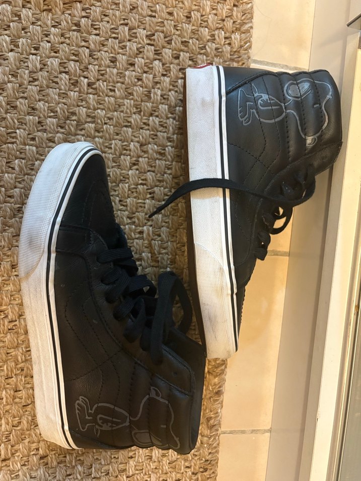 Siyah Rock Punk Vans Bot - Görsel 5